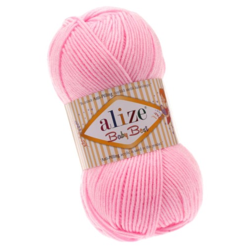 Alize Baby Best 191 Róż Cukierkowy (100gr/240mt)