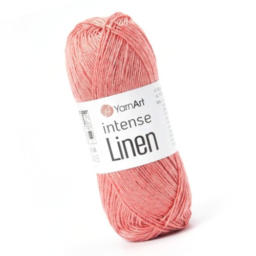 YarnArt Intense Linen 4106 Jasny Koralowy (50gr/175mt)