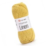 YarnArt Intense Linen 4119 Musztardowy (50gr/175mt)