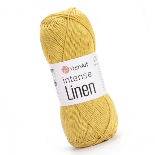 YarnArt Intense Linen 4119 Musztardowy (50gr/175mt)