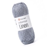 YarnArt Intense Linen 4132 Szary (50gr/175mt)
