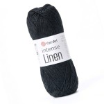 YarnArt Intense Linen 4135 Czarny (50gr/175mt)