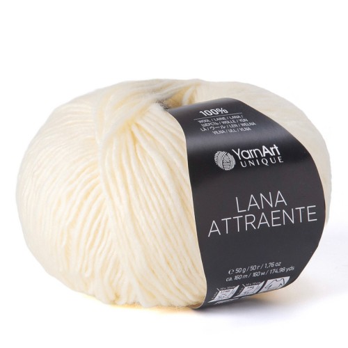 YarnArt Lana Attraente 6602 Kremowy (50gr/160mt)