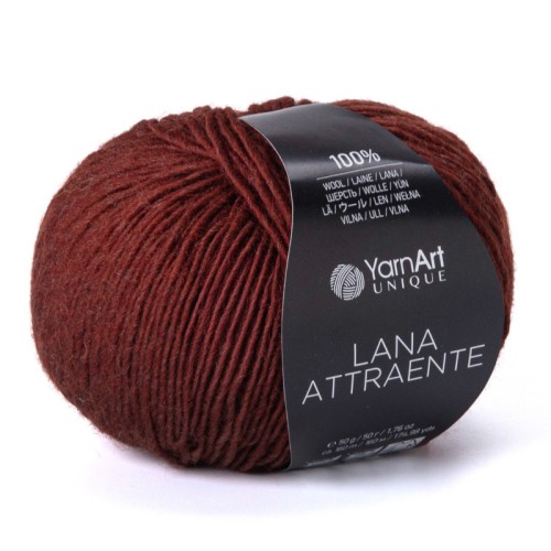 YarnArt Lana Attraente 6607 Czekoladowy (50gr/160mt)