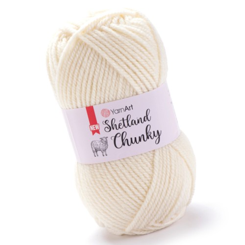 YarnArt Shetland Chunky 603 Kremowy (100gr/150mt)