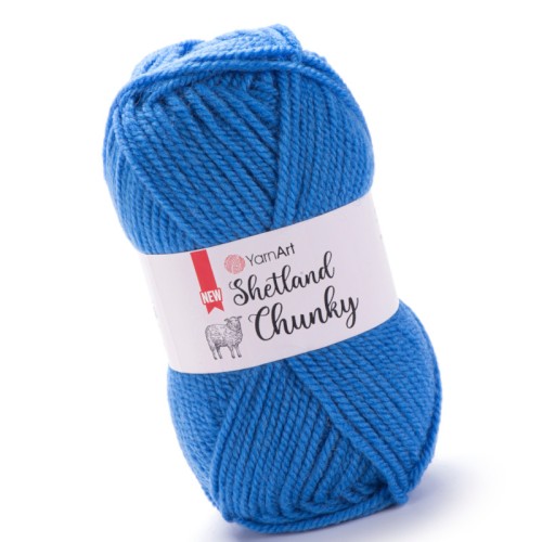YarnArt Shetland Chunky 626 Niebieski (100gr/150mt)