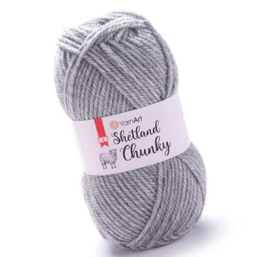 YarnArt Shetland Chunky 629 Jasny Szary (100gr/150mt)