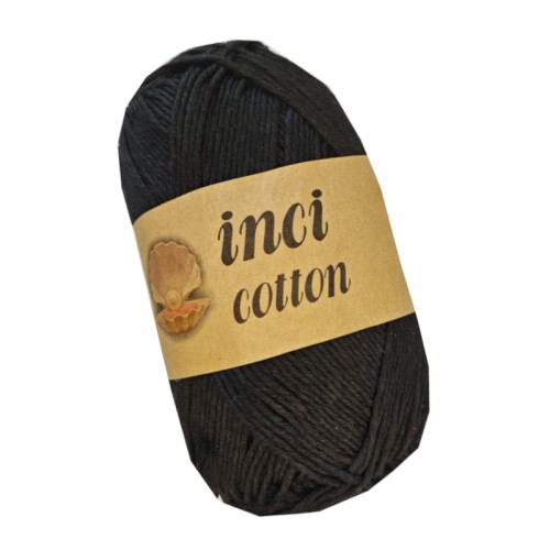 Inci Cotton 1001 Czarny (100gr/250mt)