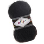 Alize Mohair Classic 60 Czarny (100gr/200mt)
