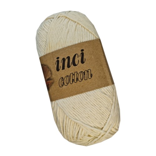Inci Cotton 1019 Kremowy (100gr/250mt)