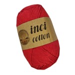 Inci Cotton 1020 Czerwony (100gr/250mt)