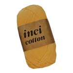 Inci Cotton 1039 Szafranowy (100gr/250mt)