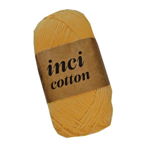 Inci Cotton 1039 Szafranowy (100gr/250mt)