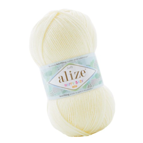 Alize Happy Baby New 62 Kremowy (100gr/320mt)