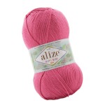 Alize Happy Baby New 157 Ciemny Różowy (100gr/320mt)