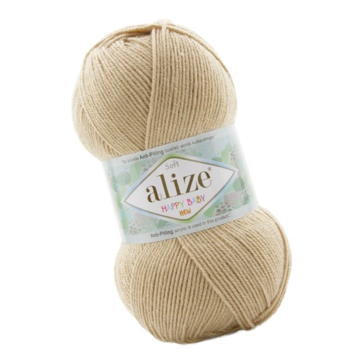 Alize Happy Baby New 310 Jasny Beżowy (100gr/320mt)