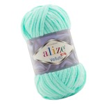 Alize Velluto 19 Jasny Seledynowy (100gr/68mt)