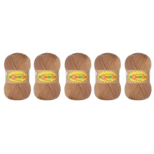 Nako BonBon Classic 98226 Beżowy - pakiet 5 x (100gr/200mt)