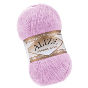 Alize Angora Gold 27 Liliowy (100gr/550mt)