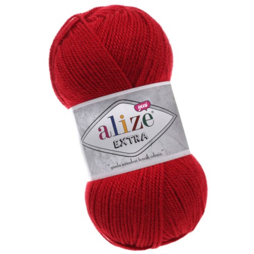 Alize Extra 106 Karmazynowy (100gr/220mt)