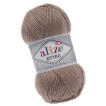 Alize Extra 167 Ciemny Beżowy (100gr/220mt)