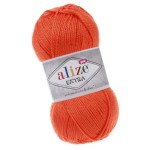 Alize Extra 407 Pomarańczowy (100gr/220mt)