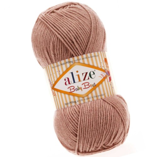  Alize Baby Best 354 Brudny Różowy (100gr/240mt)