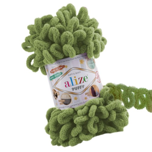 Alize Puffy 485 Zielony (100gr/9mt)