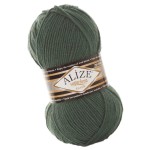 Alize Superlana Klasik 469 Zgniły Zielony (100gr/280mt)