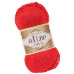 Alize Diva 37 Owoc Granatu Efekt Jedwabiu (100gr/350mt)
