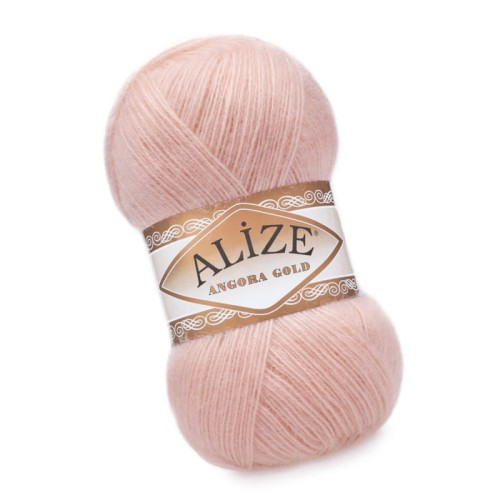 Alize Angora Gold 161 Pudrowy Różowy (100gr/550mt)