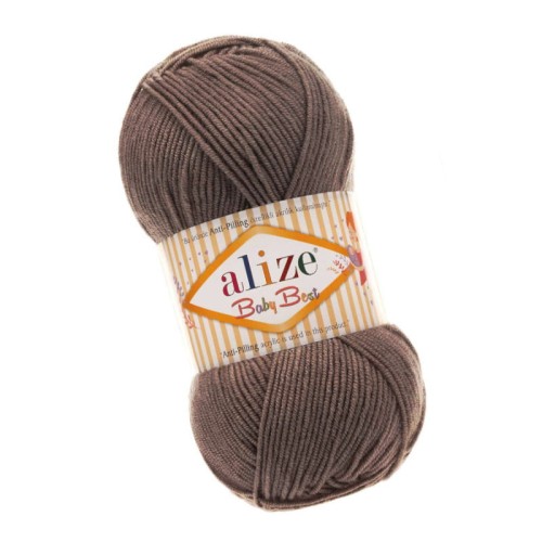 Alize Baby Best 534 Czekoladowy (100gr/240mt)