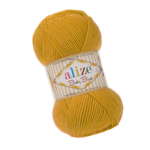 Alize Baby Best 281 Szafranowy (100gr/240mt)