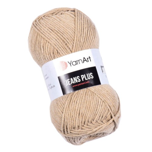 YarnArt Jeans Plus 48 Ciemny Beżowy (100gr/160mt)