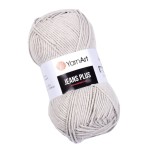 YarnArt Jeans Plus 49 Jasny Szary (100gr/160mt)