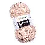 YarnArt Jeans Plus 87 Beżowy (100gr/160mt)