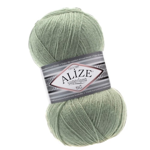 Alize Superlana Tig 138 Oliwkowy (100gr/570mt)