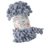 Alize Puffy 428 Popielaty (100gr/9mt)