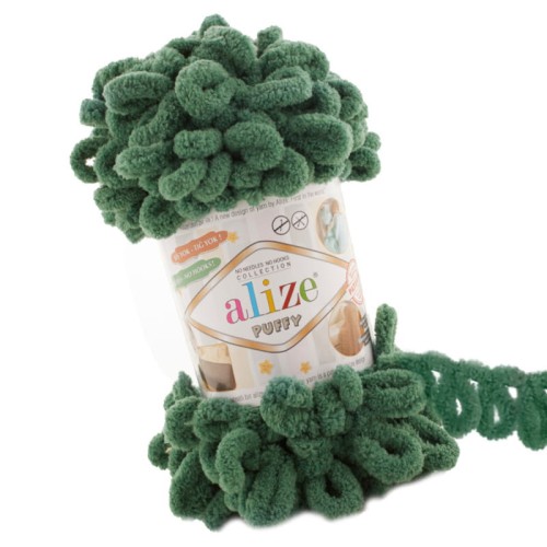 Alize Puffy 532 Zielony (100gr/9mt)