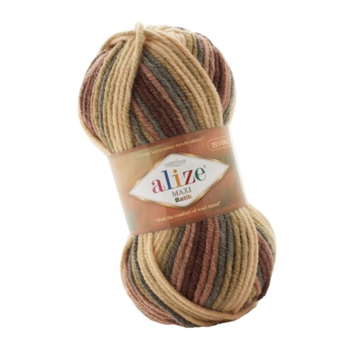 Alize Superlana Maxi Batik 7804 (100gr/100mt)