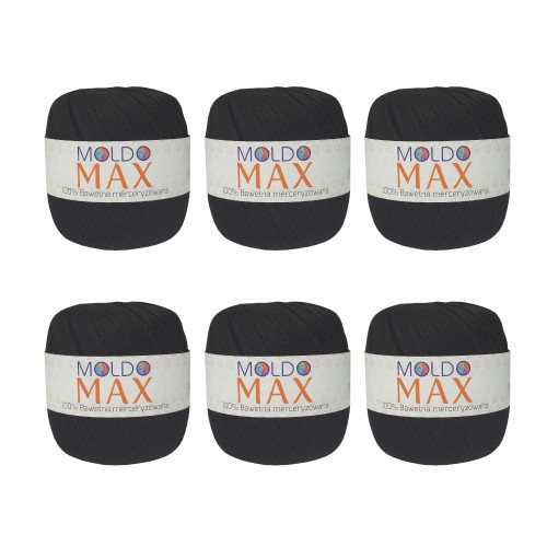 Moldo Max Czarny pakiet 6 x (100gr/565mt)