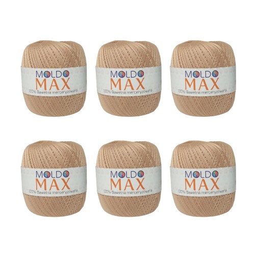 Moldo Max 2022 Beżowy pakiet 6 x (100gr/565mt)