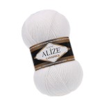Alize Lanagold 55 Biały (100gr/240mt)