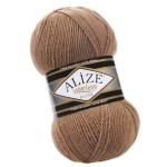 Alize Superlana Klasik 466 Jasny Brązowy (100gr/280mt)