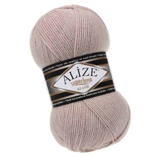 Alize Superlana Klasik 506 Beżowy (100gr/280mt)