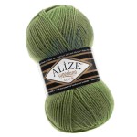 Alize Superlana Klasik 620 Ciemny Zielony (100gr/280mt)
