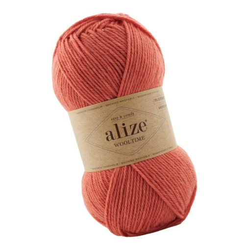 Alize Wooltime 691 Marchewkowy (100gr/200mt)