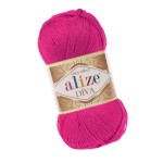 Alize Diva 149 Fuksja Efekt Jedwabiu (100gr/350mt)