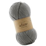 Alize Wooltime 21 Popielaty (100gr/200mt)