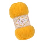 Alize Baby Best 216 Żółty (100gr/240mt)